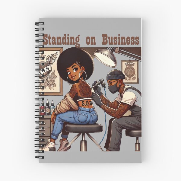 Item preview, "Ink & Identity: A Bold Statement" designed and sold by Kimmy and Zamiah Art.