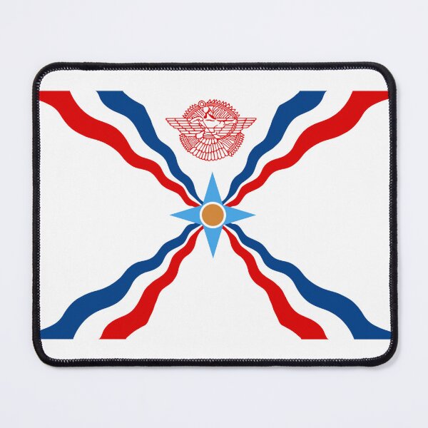 Item preview, Flag of Assyrian designed and sold by Beluga Cat.