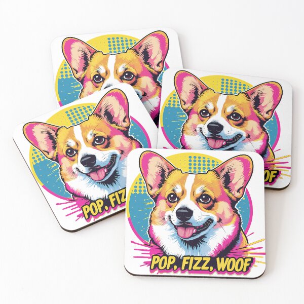 Item preview, Pop, Fizz, Woof Corgi designed and sold by zoughlal.