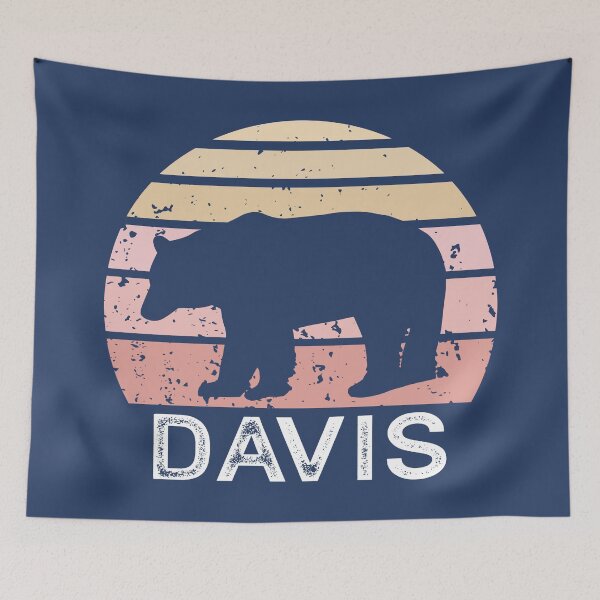 Item preview, Davis West Virginia Retro Bear designed and sold by Esskay Designs.