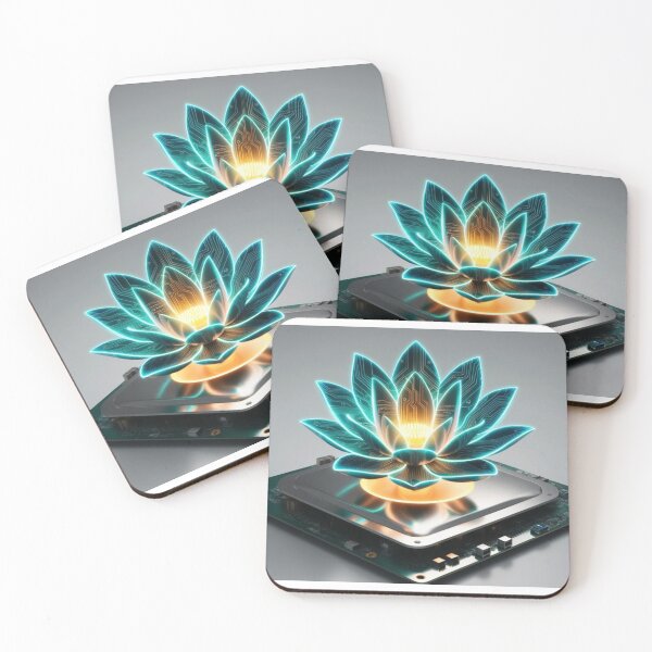 Item preview, Lotus of Technology - The Digital Awakening designed and sold by StormArte.