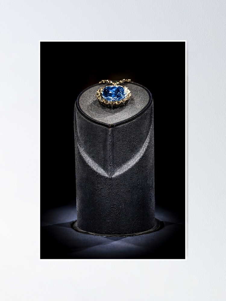 Hope Diamond Display at Smithsonian