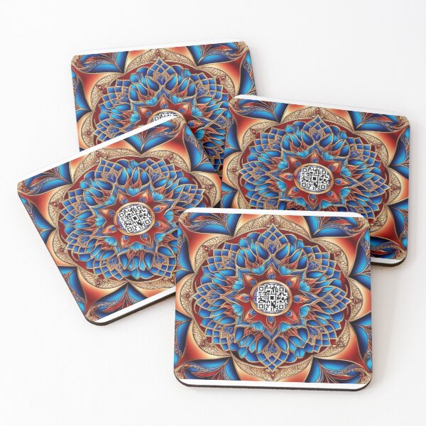 Item preview, Mandala QR - Digital Sacred Geometry designed and sold by StormArte.