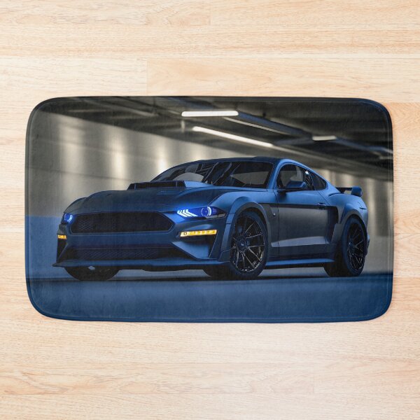 Item preview, Black Ford Mustang Dark Horse Poster – Pure Muscle, Ultimate Presence VII designed and sold by AutoPopStudio.