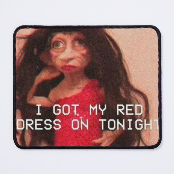 Item preview, red dress meme designed and sold by ThiccAndSik.