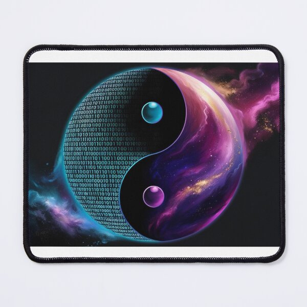 Item preview, Yin Yang of the Digital Cosmos designed and sold by StormArte.
