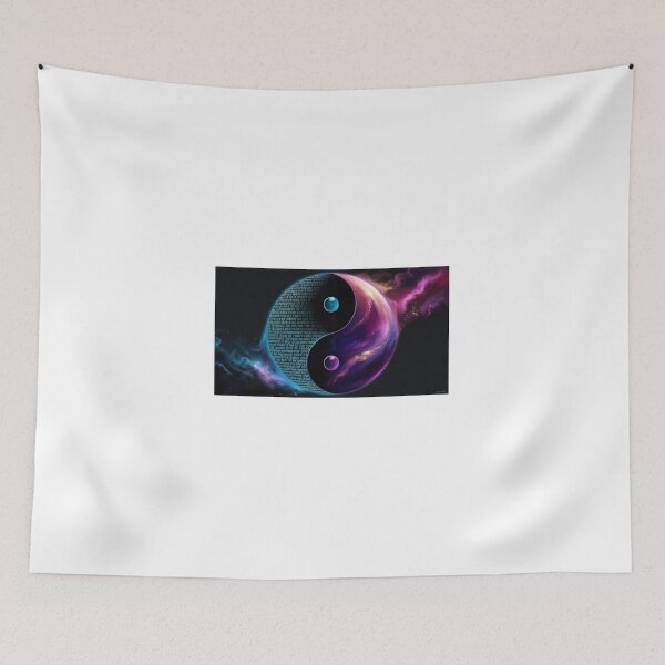 Item preview, Yin Yang of the Digital Cosmos designed and sold by StormArte.