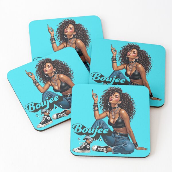 Item preview, Boujee Casual – Chic Streetwear Fashion Art designed and sold by QPTheeArtist.