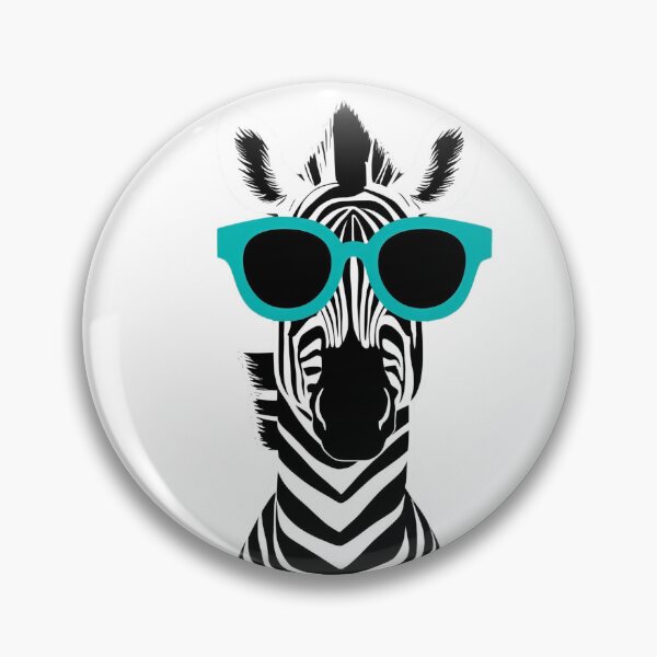 Item preview, Cool Zebra with Sunglasses Funny Animal Lover designed and sold by ArtFromBeyond.