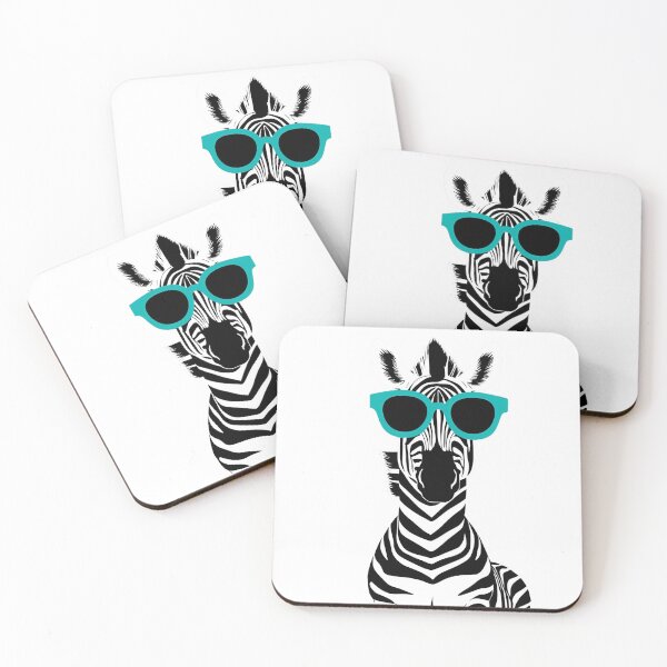 Item preview, Cool Zebra with Sunglasses Funny Animal Lover designed and sold by ArtFromBeyond.