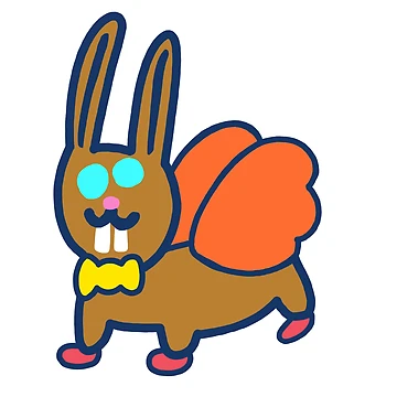 Artwork thumbnail, Winged Rabbit by tinywindow