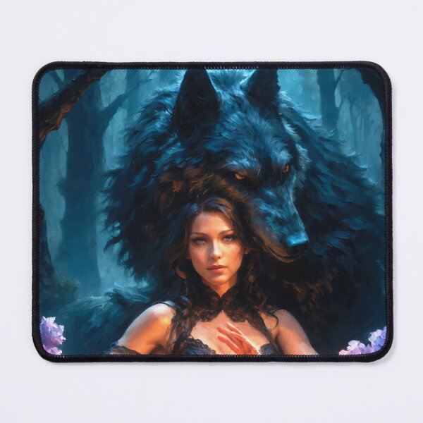 Item preview, "Mistress of Night and Magic" - Hekate Painting designed and sold by bensalvati.
