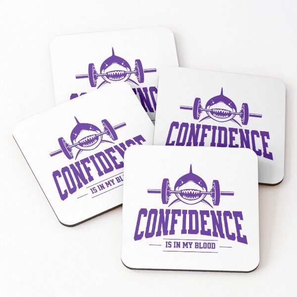 Item preview, CONFIDENCE IS IN MY BLOOD, Unique designed and sold by villacreativa.