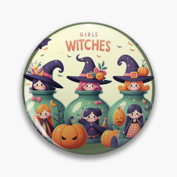 Item preview, Girls Witches designed and sold by Priscilla Souza de Alcantara.