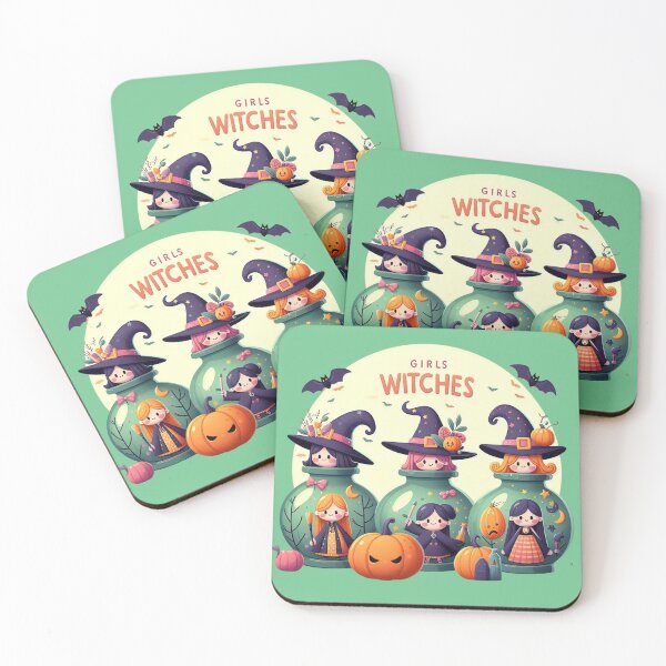 Item preview, Girls Witches designed and sold by Priscilla Souza de Alcantara.