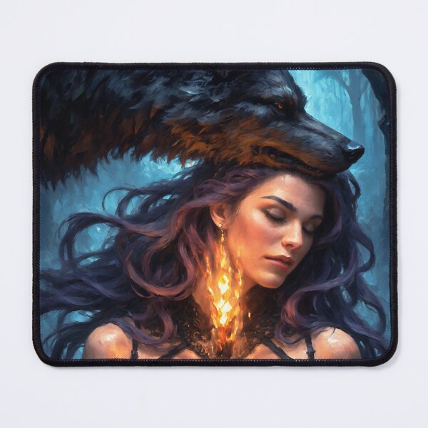 Item preview, "The Keeper of the Crossroads" - Hekate Painting designed and sold by bensalvati.