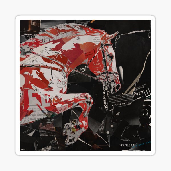 Item preview, Horse Collage designed and sold by OttoVision.
