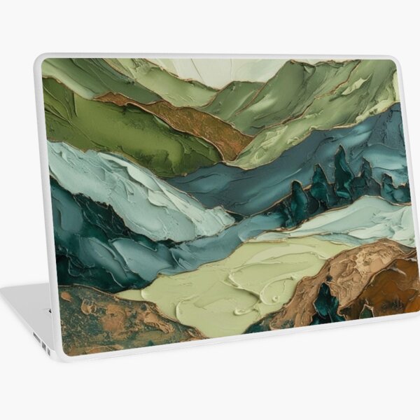 Item preview, Mountain Dreams in green and blue designed and sold by Forest Aura Vibes.