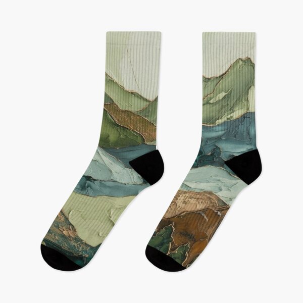 Item preview, Mountain Dreams in green and blue designed and sold by Forest Aura Vibes.