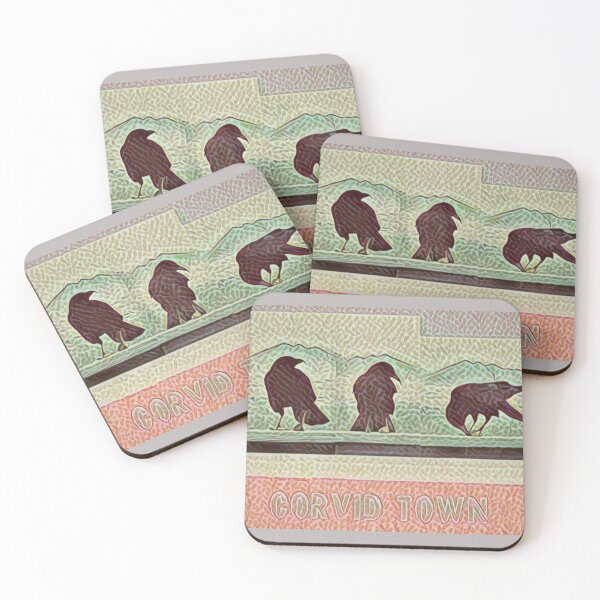 Item preview, Corvid Town, Pastel Colors  designed and sold by oh-bi-me.