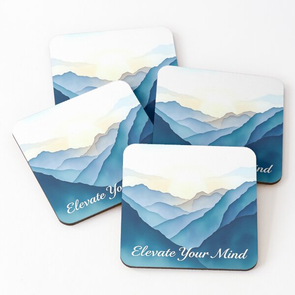 Item preview, Sunset Mountain Vista - Elevate Your Mind designed and sold by Shirtastically.