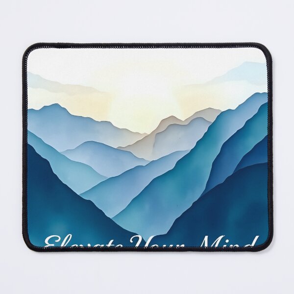 Item preview, Sunset Mountain Vista - Elevate Your Mind designed and sold by Shirtastically.