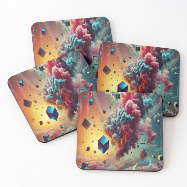 Item preview, Cosmic Fragments: The Digital Awakening designed and sold by AbstractAnom.