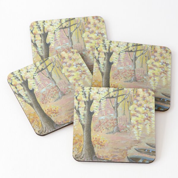 Item preview, Yellow forest designed and sold by Mary.MuseArt.