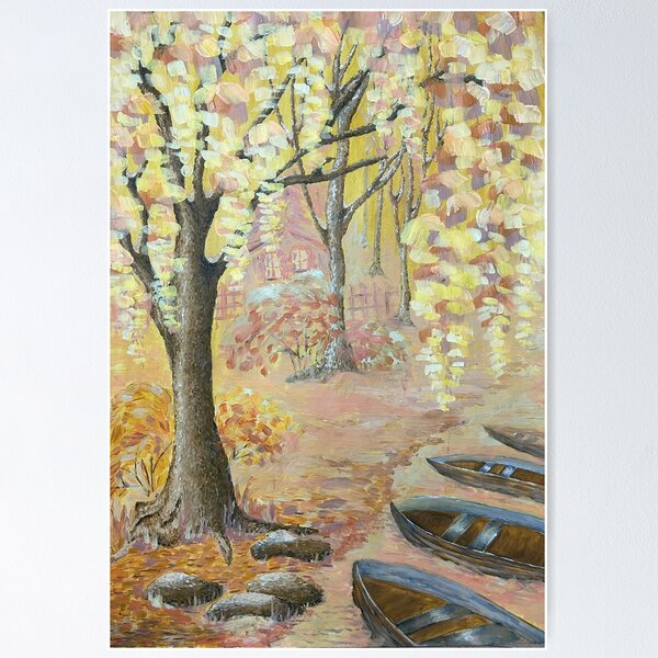 Item preview, Yellow forest designed and sold by Mary.MuseArt.