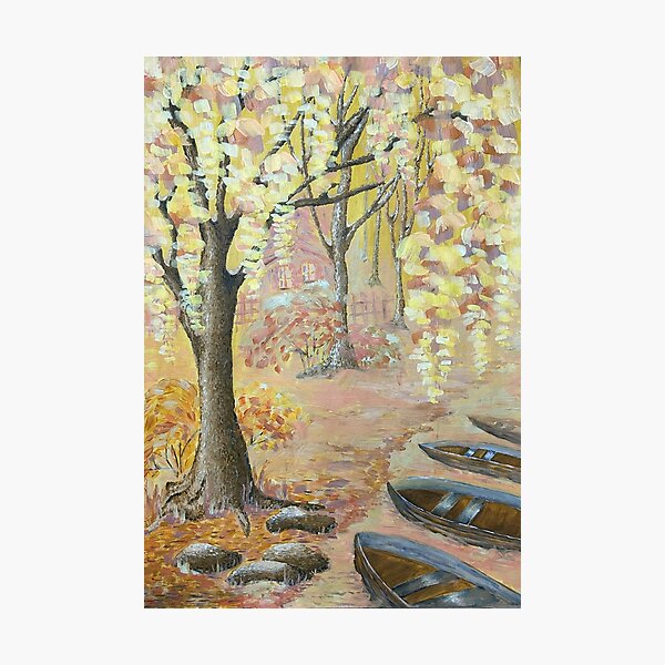 Item preview, Yellow forest designed and sold by Mary.MuseArt.
