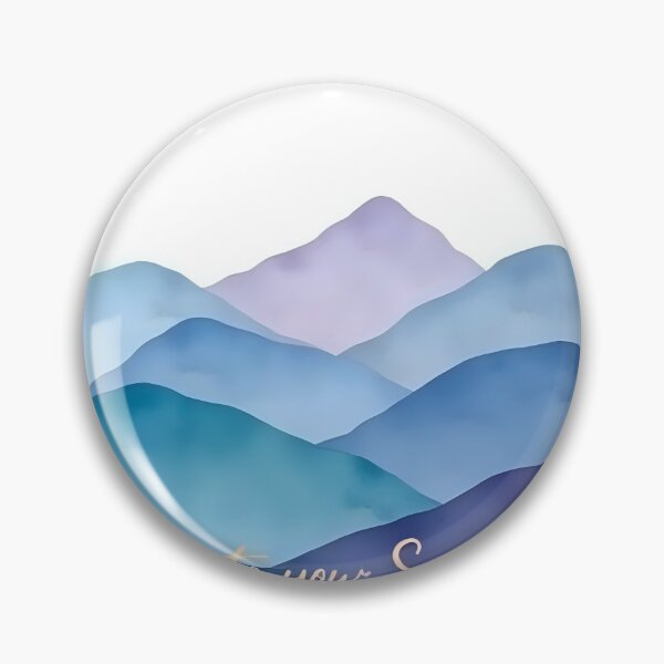 Item preview, Serene Mountain Palette - Nature Inspired designed and sold by Shirtastically.