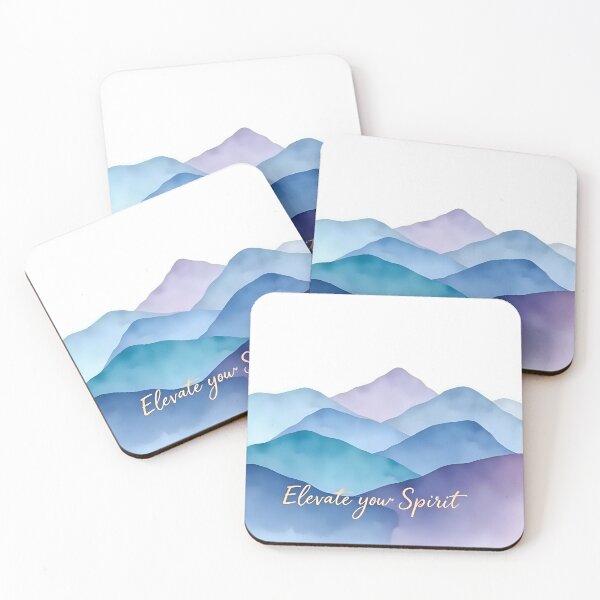Item preview, Serene Mountain Palette - Nature Inspired designed and sold by Shirtastically.