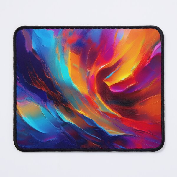 Artikelvorschau, Feuriger abstrakter Energieausbruch - lebendige digitale Kunst entworfen und verkauft von Patternair.