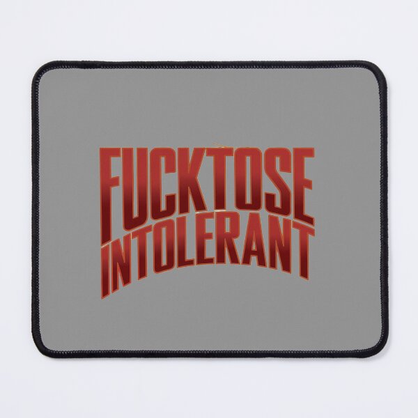 Item preview, Fucktose intolerant no bullshit just straight red 2 designed and sold by Newhyperion.