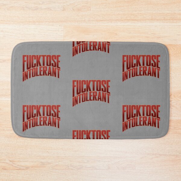 Item preview, Fucktose intolerant no bullshit just straight red 2 designed and sold by Newhyperion.