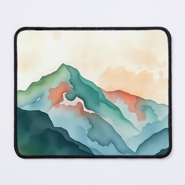 Item preview, Mountain Majesty in Hues - Serene Watercolor designed and sold by Shirtastically.