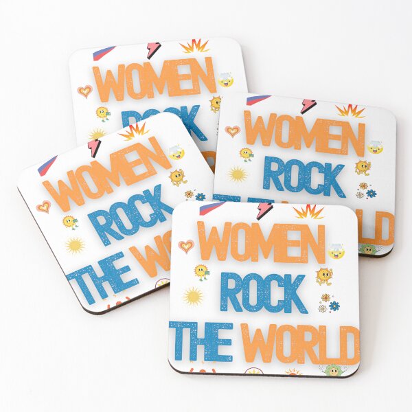 Item preview, "Fearless Femmes Rocking the World, One Beat at a Time She Rocks: Unleashing Power and Passion Empowered Women designed and sold by NadeenInspires.