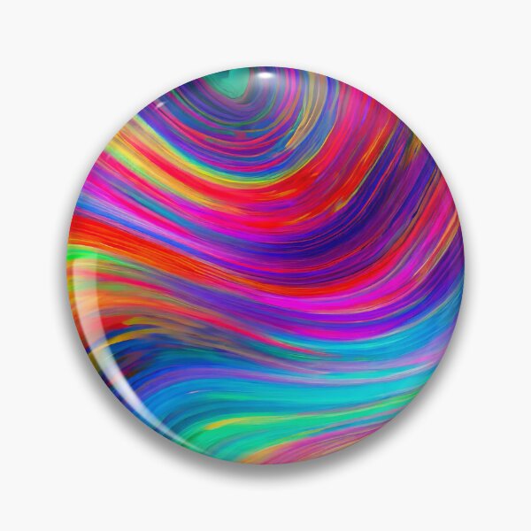 Artikelvorschau, Psychedelischer Regenbogenwirbel - lebendige abstrakte Kunst entworfen und verkauft von Patternair.