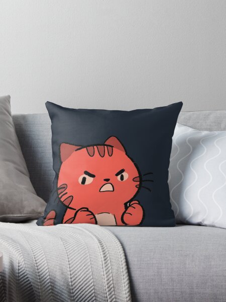 Item preview, angry cat designed and sold by ArtZombieStore.