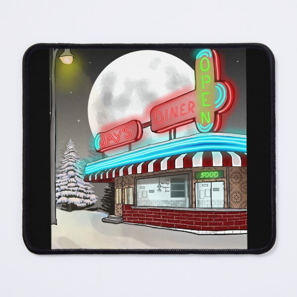 Item preview, Neon Diner designed and sold by OutJsWindow.
