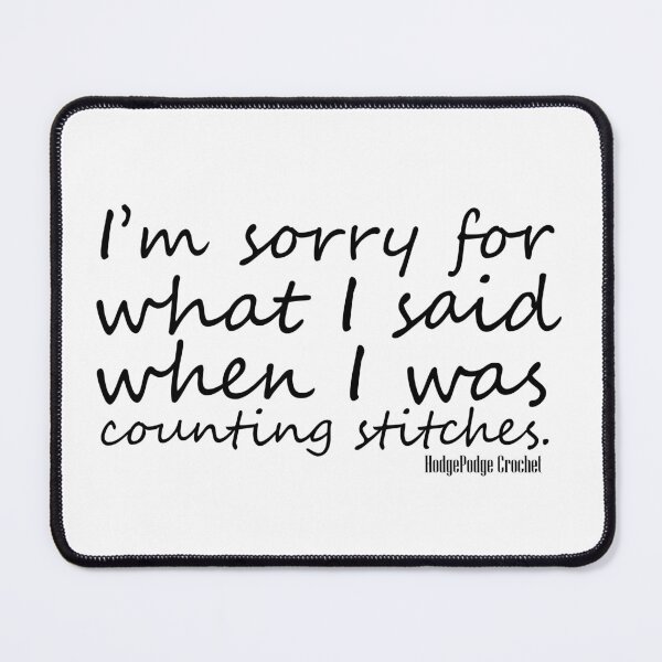 Item preview, Counting Stitches designed and sold by HodgePodge Crochet.