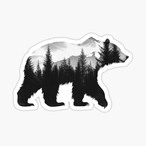 Vista previa del artículo con la obra «Oso», diseñado y vendido por bardyshborys.