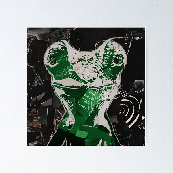Item preview, Lizard Collage designed and sold by OttoVision.