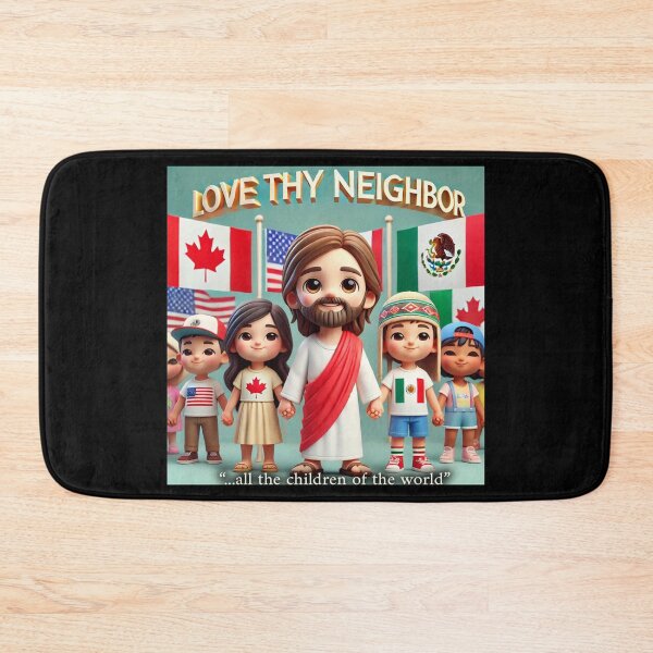 Item preview, "Love Thy Neighbor – Unity Across Borders" designed and sold by MySheetMusicArt.