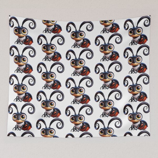 Item preview, Adorable Asian Longhorn Beetle designed and sold by Sillytoe.