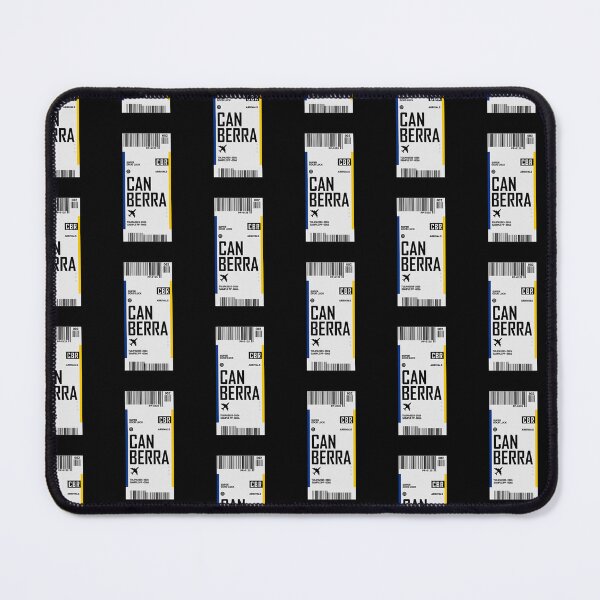 Item preview, Canberra Boarding Pass Australia Travel Ticket designed and sold by TulipaGraphics.