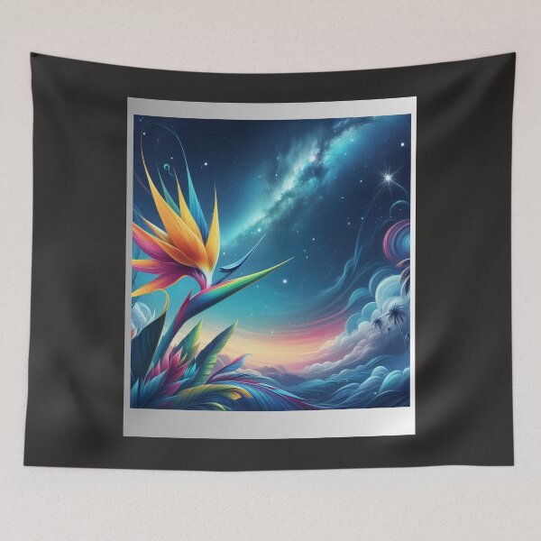 Item preview, T-shirt with bird of paradise designed and sold by Ulla22.