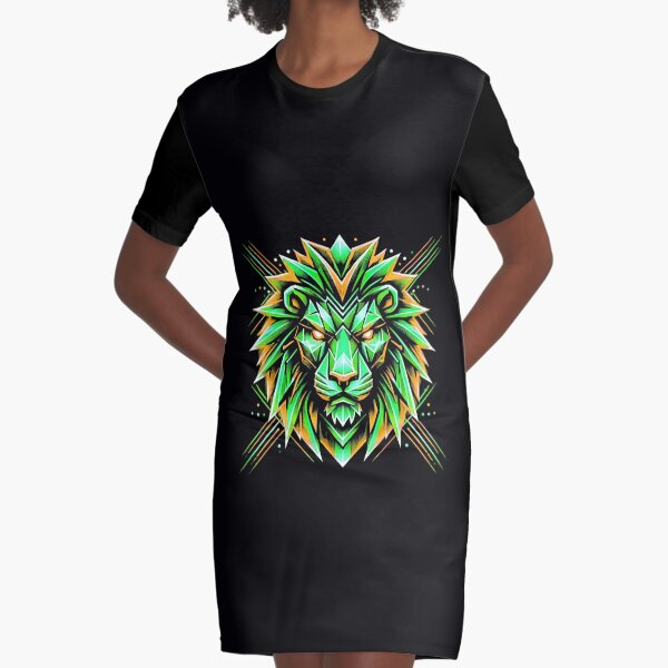 Item preview,  Neon Cyber Lion - Futuristic Geometric Design 4 sticker gift  designed and sold by jaharek.