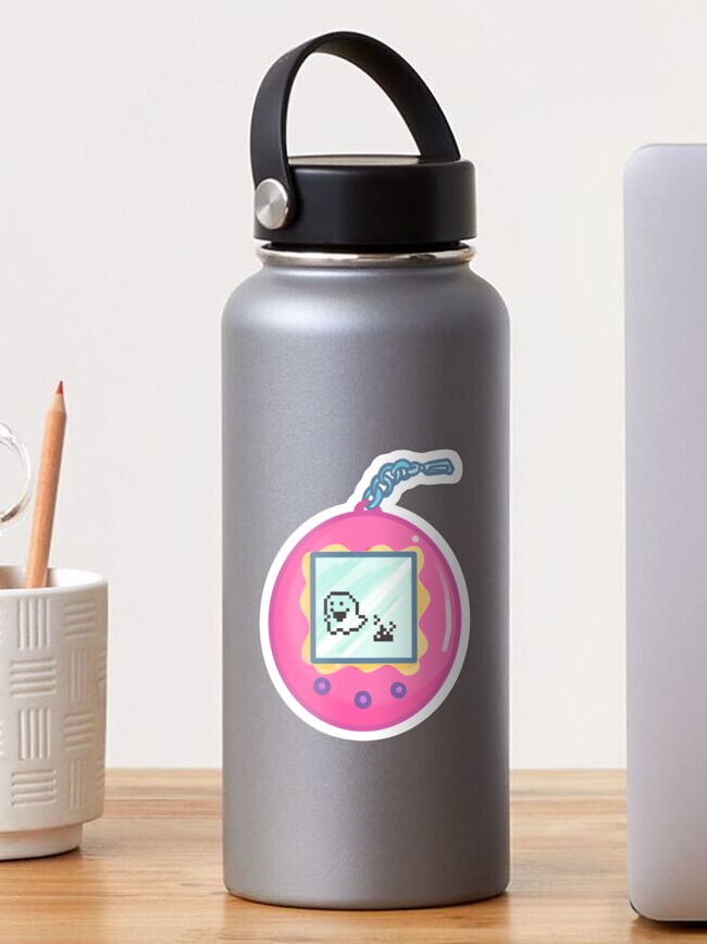 Aperçu 1 sur 3. Sticker avec l'œuvre Animaux de compagnie digitaux créée et vendue par SimplyEvelynCo.