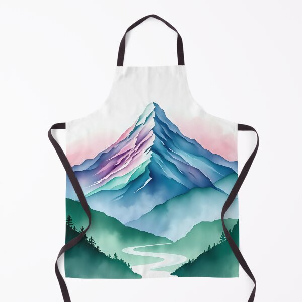 Item preview, Ethereal Mountain Watercolor designed and sold by Shirtastically.
